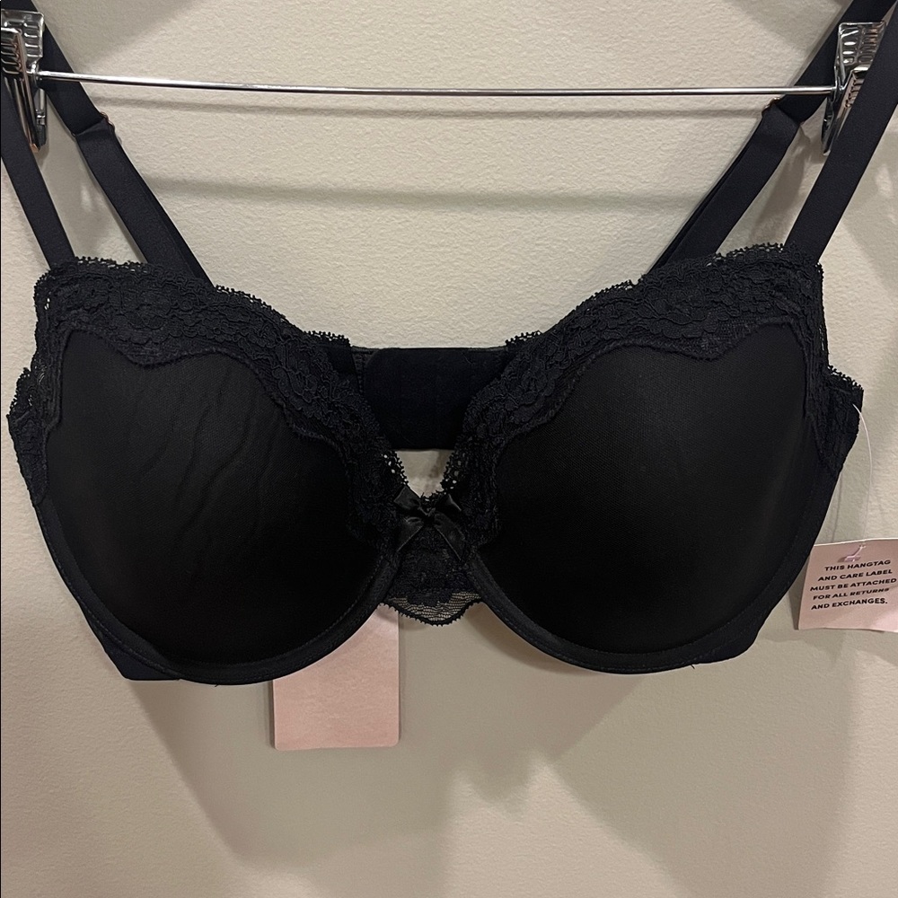 Savage X Fenty Black Underwire Bra 36 DDD - Picture 2 of 9